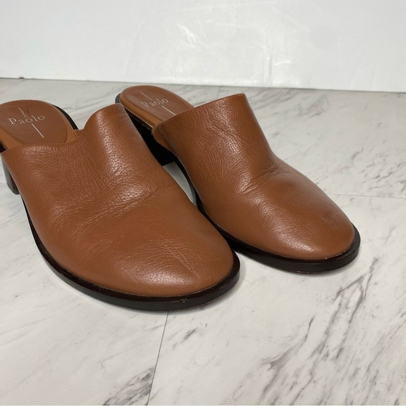 Linea Paolo Emeline Brown Mule 8M - Picture 9 of 14